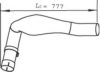 DINEX 48121 Exhaust Pipe